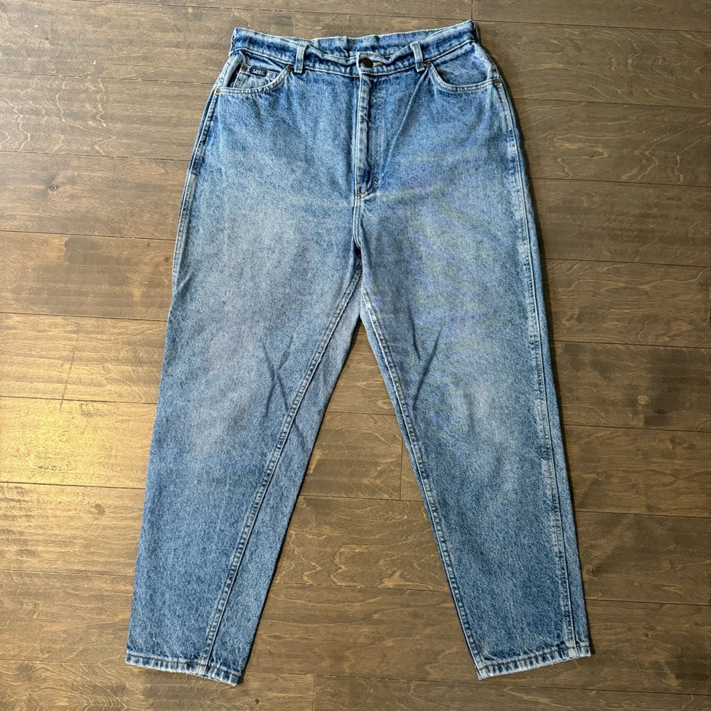 Vintage 80’s Lee Hi-Waist Light Wash Mom Jeans